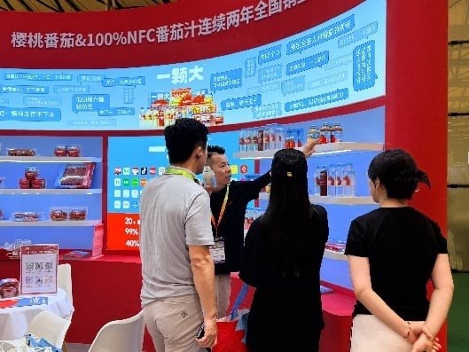 一颗大™连续三年亮相2026中国国际水果展,全系“高素质”产品引关注
