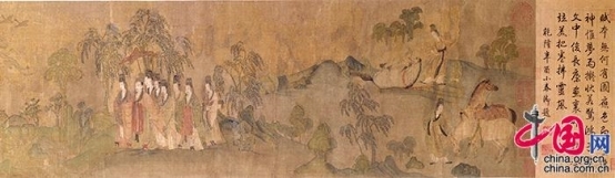 故宫“唐宋书画展”开幕 24件国宝级文物近30年首展